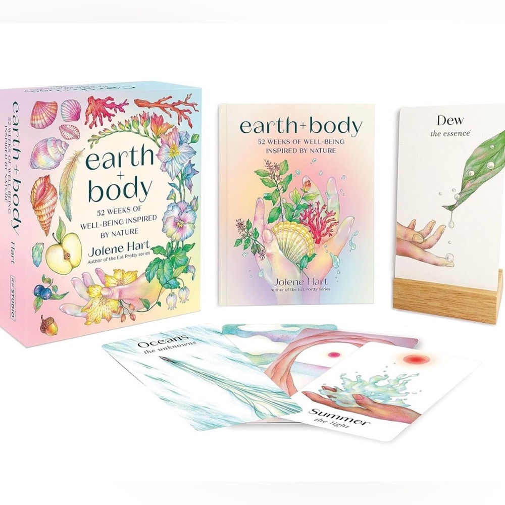 Earth + Body: 52 Weeks of Well-Being Inspired by Nature Cards NIB